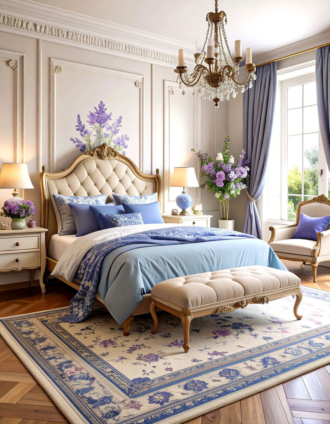 Parisian Chic Inspiration Bedroom - 24 Blair Waldorf Bedroom