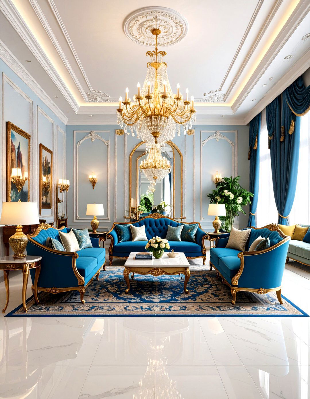 Parisian Salon Style Lounge