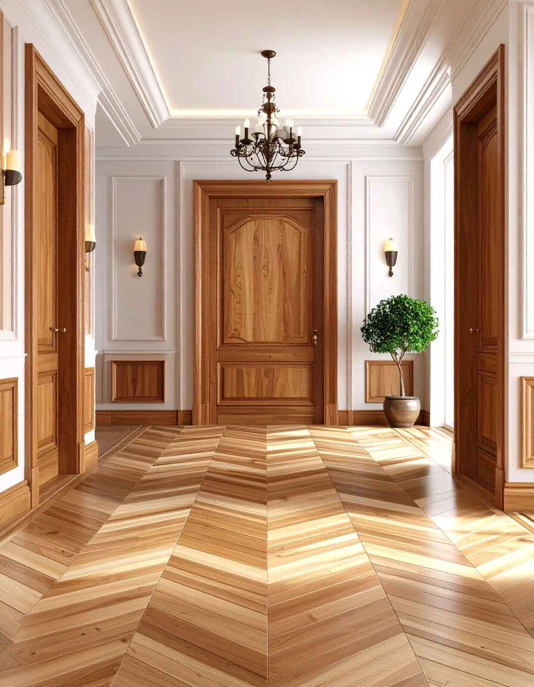 Parquet Pattern Design Elements - 24 Wood Floor Ideas