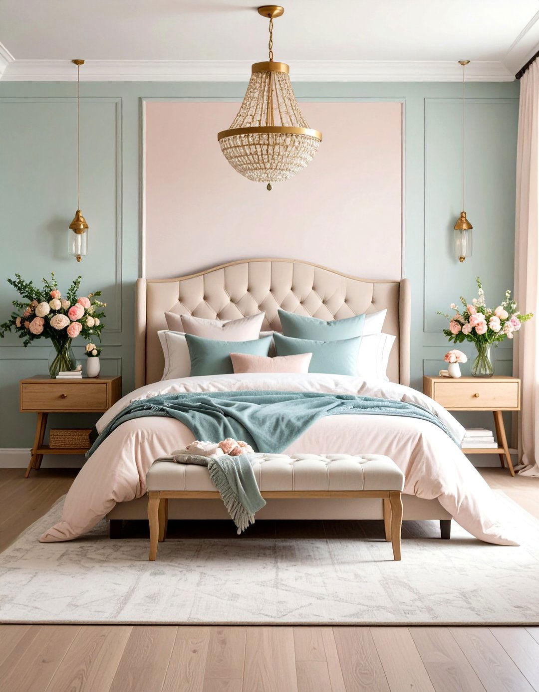 Pastel Color Palette Bedroom - 24 Cottagecore Bedroom Ideas