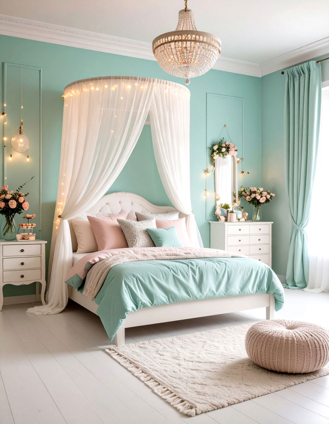 Pastel Dream Teen Bedroom Design - 24 Teen Bedroom Ideas