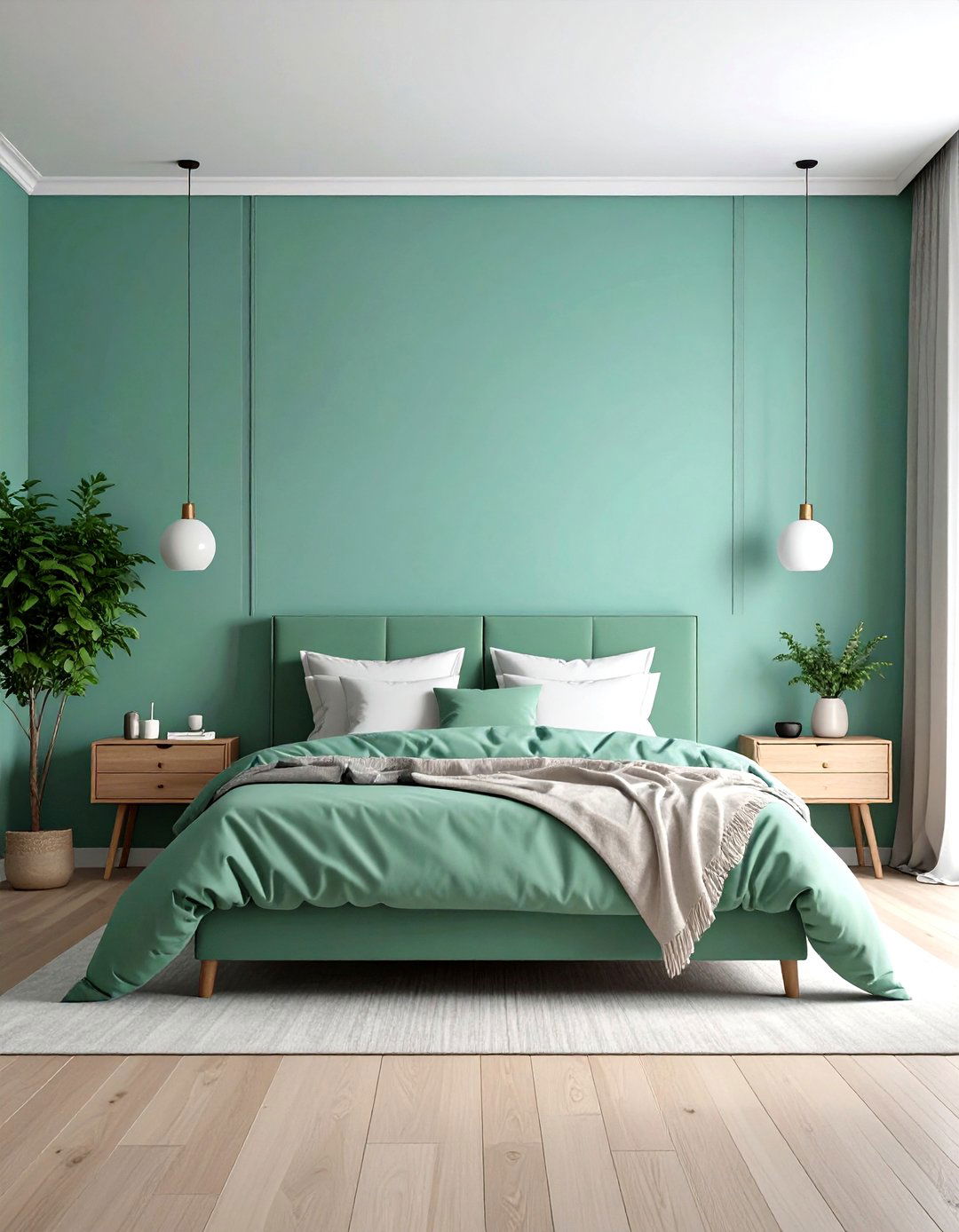 Pastel Green Dreamy Bedroom - 24 Light Green Bedroom Ideas