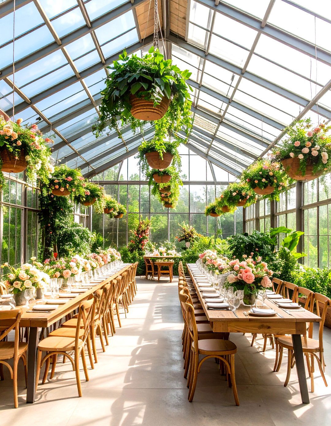 Pastel Greenhouse Spring Wedding - 24 Spring Wedding Ideas
