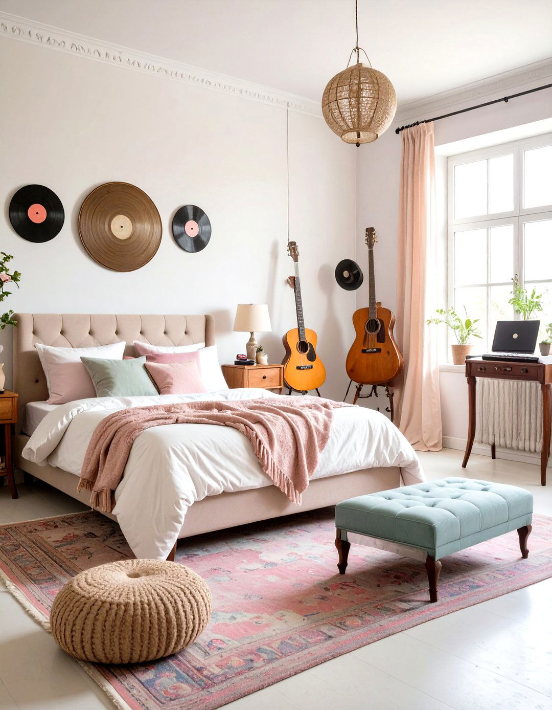 Pastel Grunge Music Studio - 24 pastel goth bedroom ideas