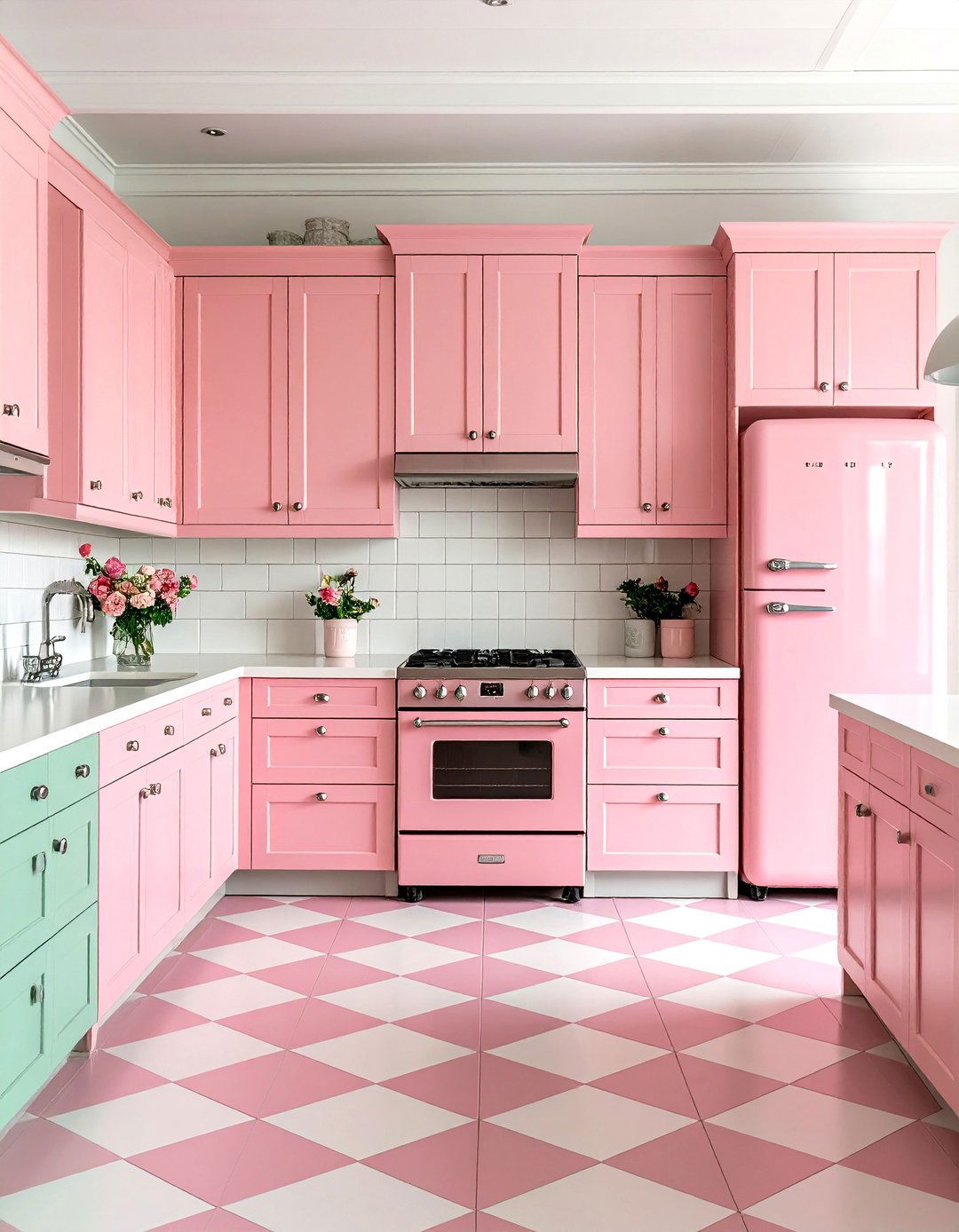 Pastel Pink s Kitchen Paradise - 24 Vintage Kitchen Ideas