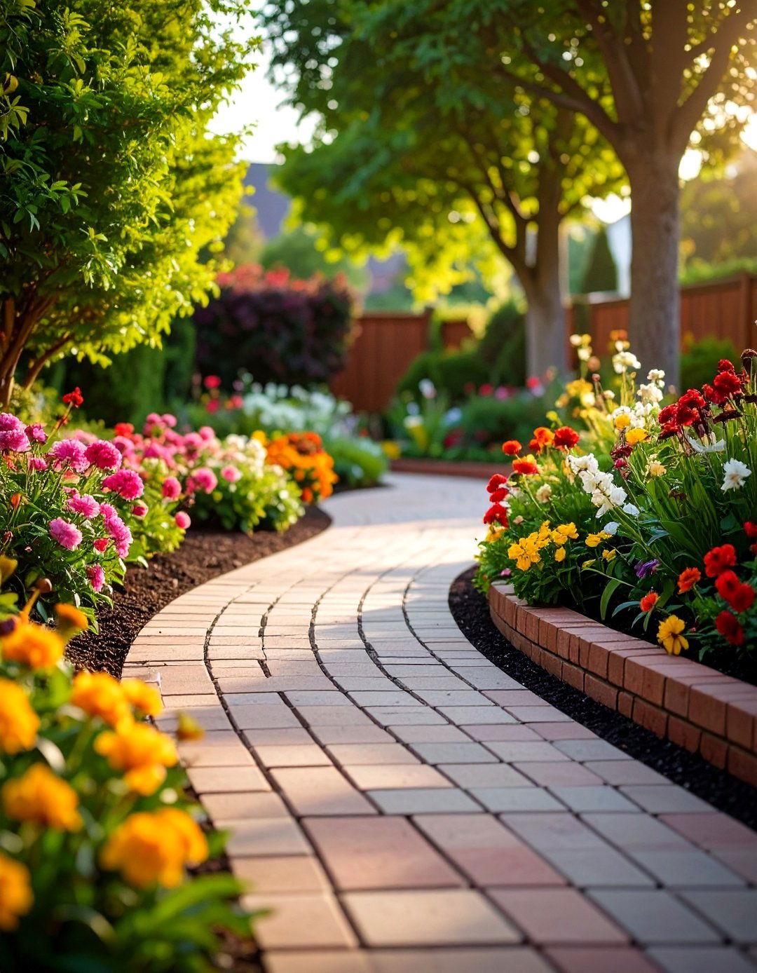 Pathway Brick Edge Definition - 24 Brick Edging Ideas
