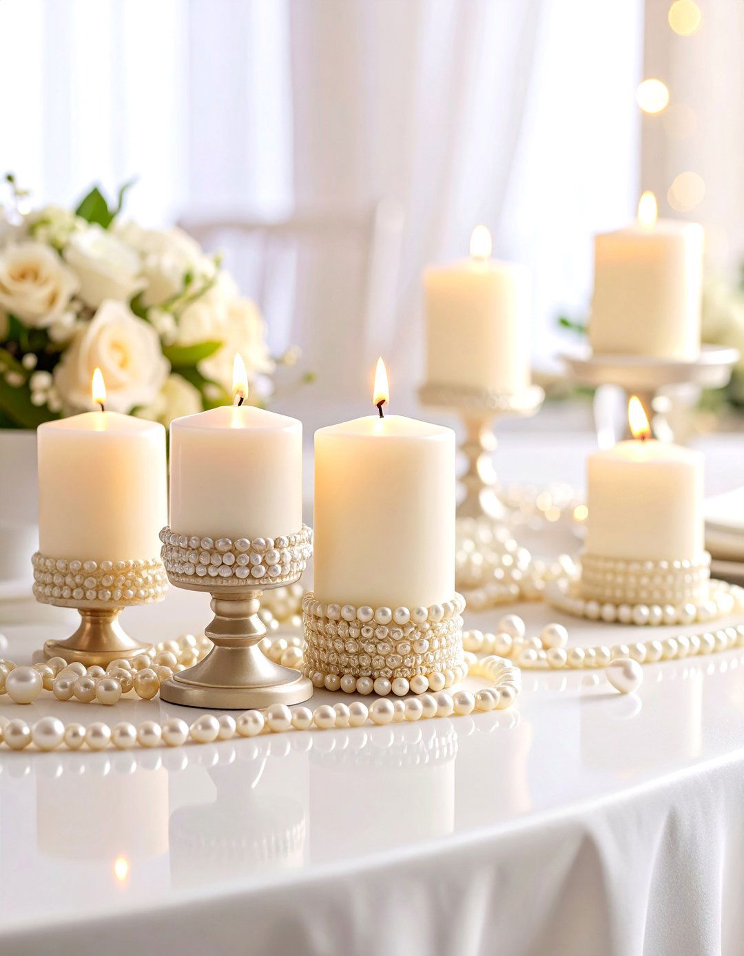 Pearl Detail Elegance - 24 Romantic Wedding Ideas
