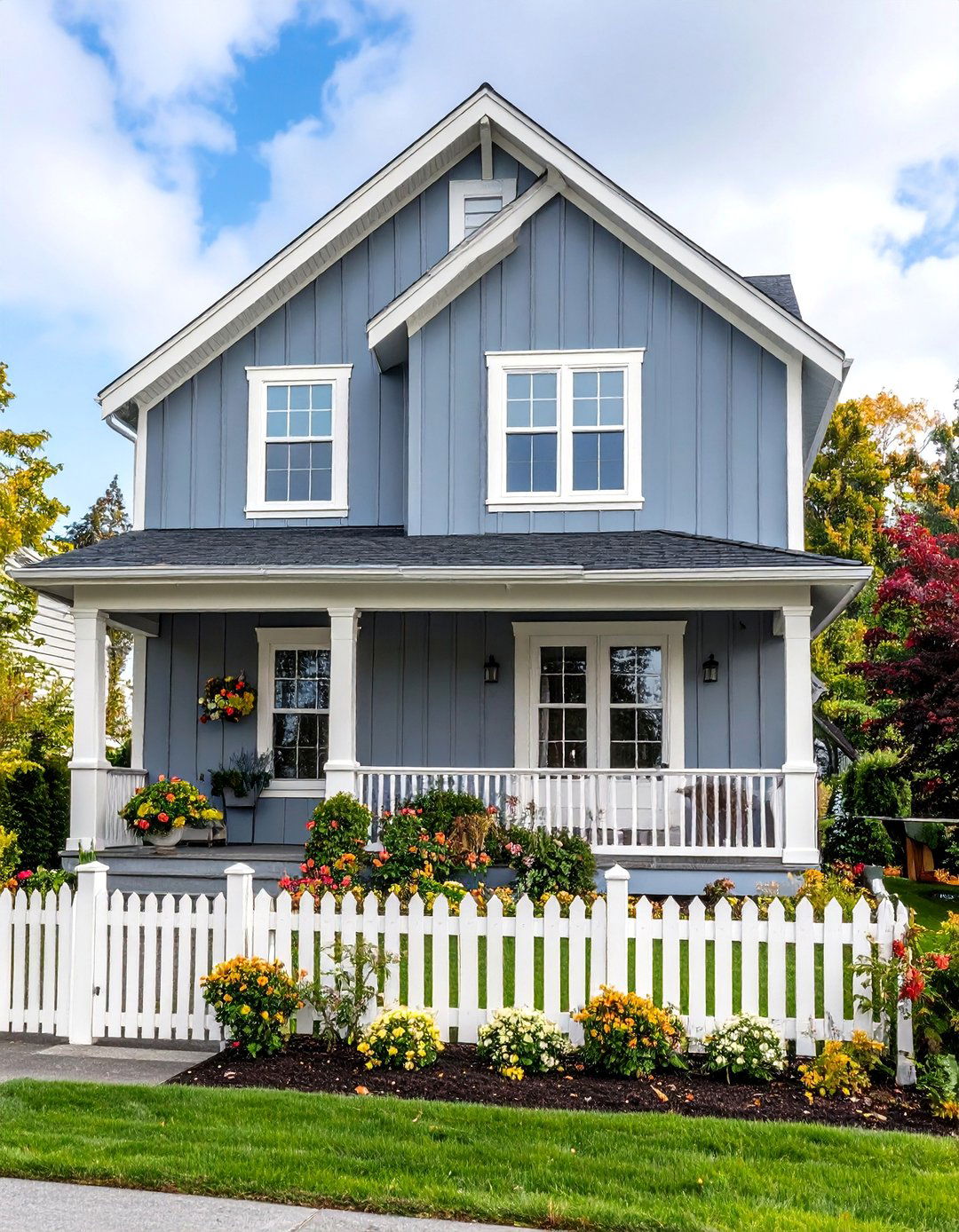 Pearl Gray Refined Neutrality - 24 Board and Batten Siding Colors