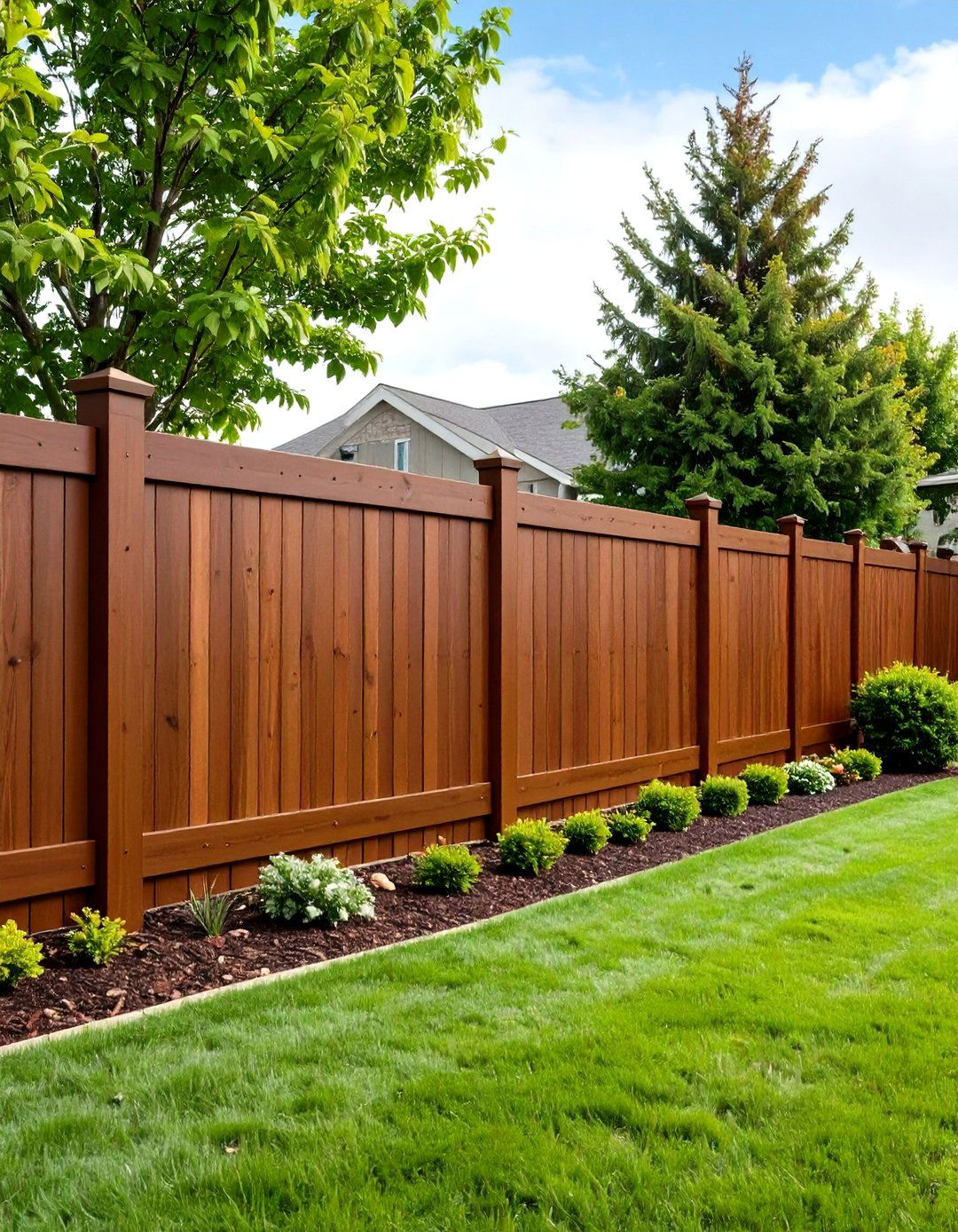 Pecan Medium Brown Stain - 24 Fence Stain Colors