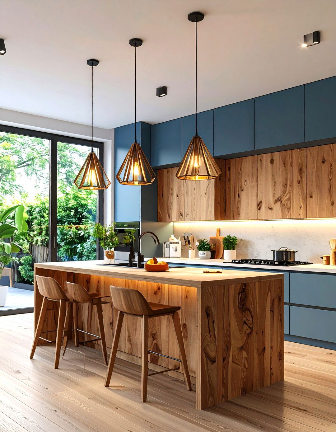 Pendant Kitchen Lighting - 24 Scandinavian Kitchen Ideas