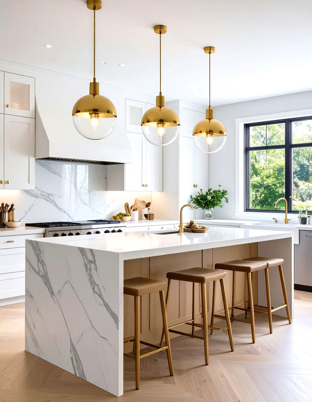 Pendant Light Kitchen Island Focal Point - 24 Kitchen Lighting Ideas