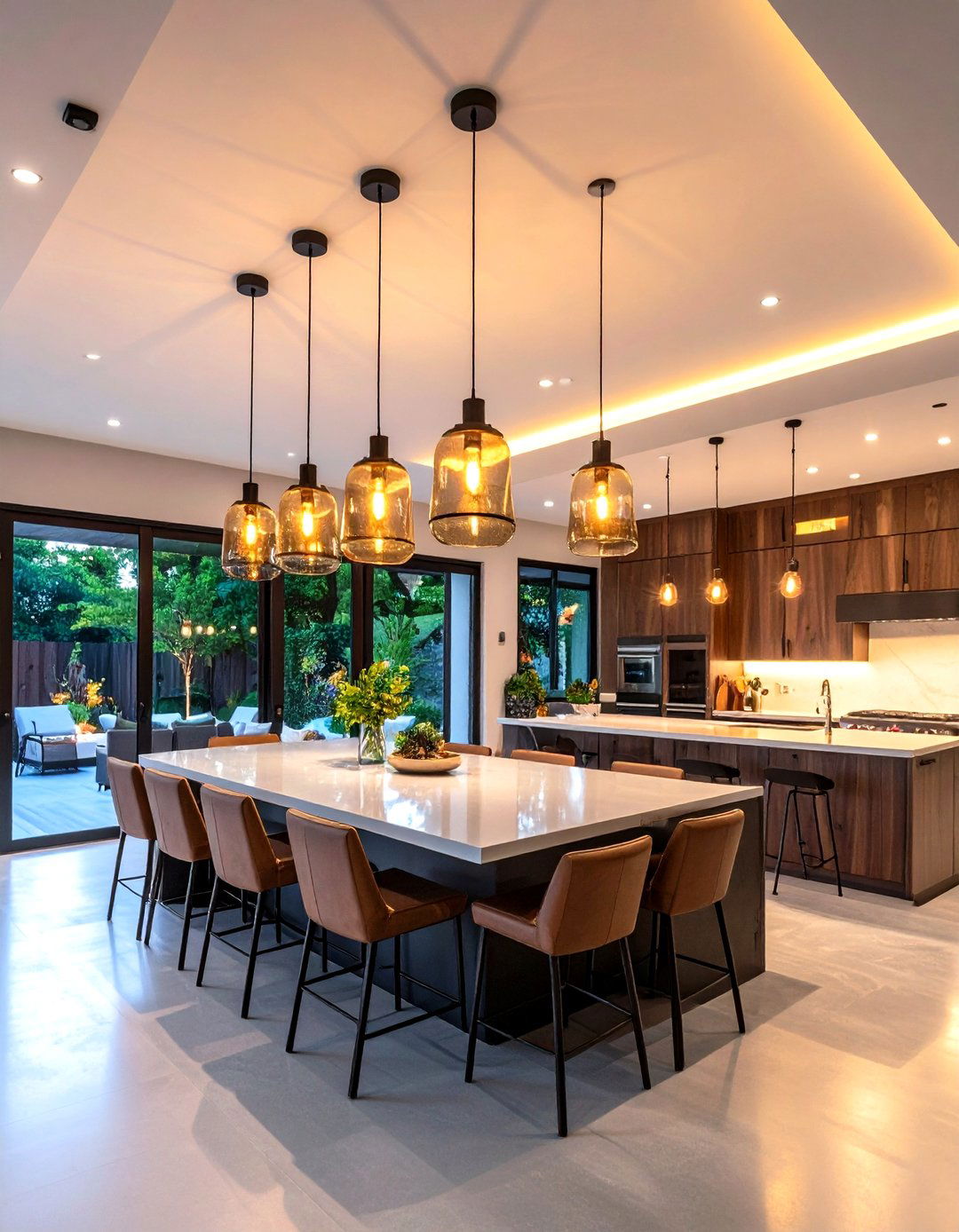 Pendant Lighting Feature Installation - 24 Exposed Basement Ceiling Ideas