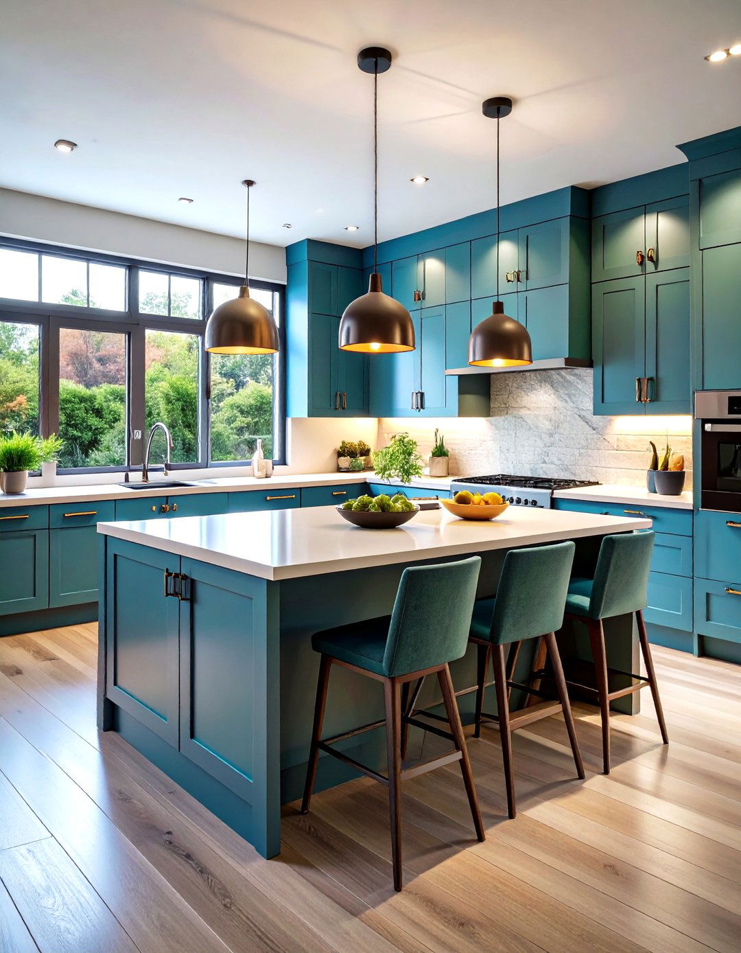 Peninsula Dining Table Extension - 24 Eat in Kitchen Ideas