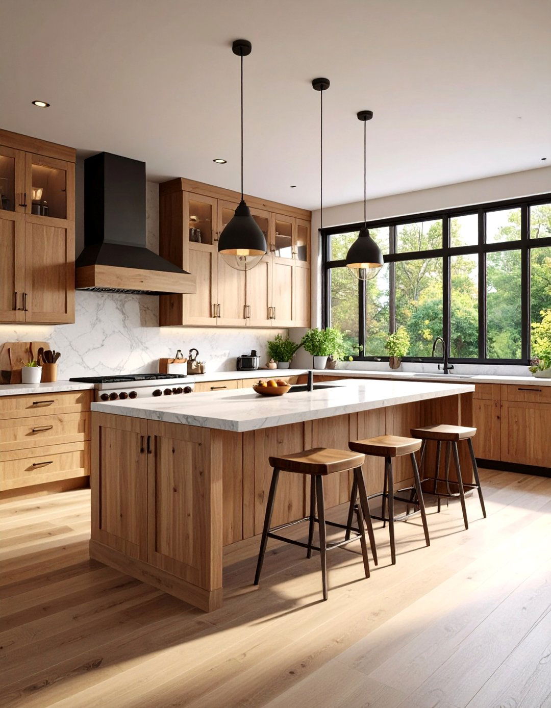 Peninsula Kitchen Efficiency - 24 Cabin Kitchen Ideas
