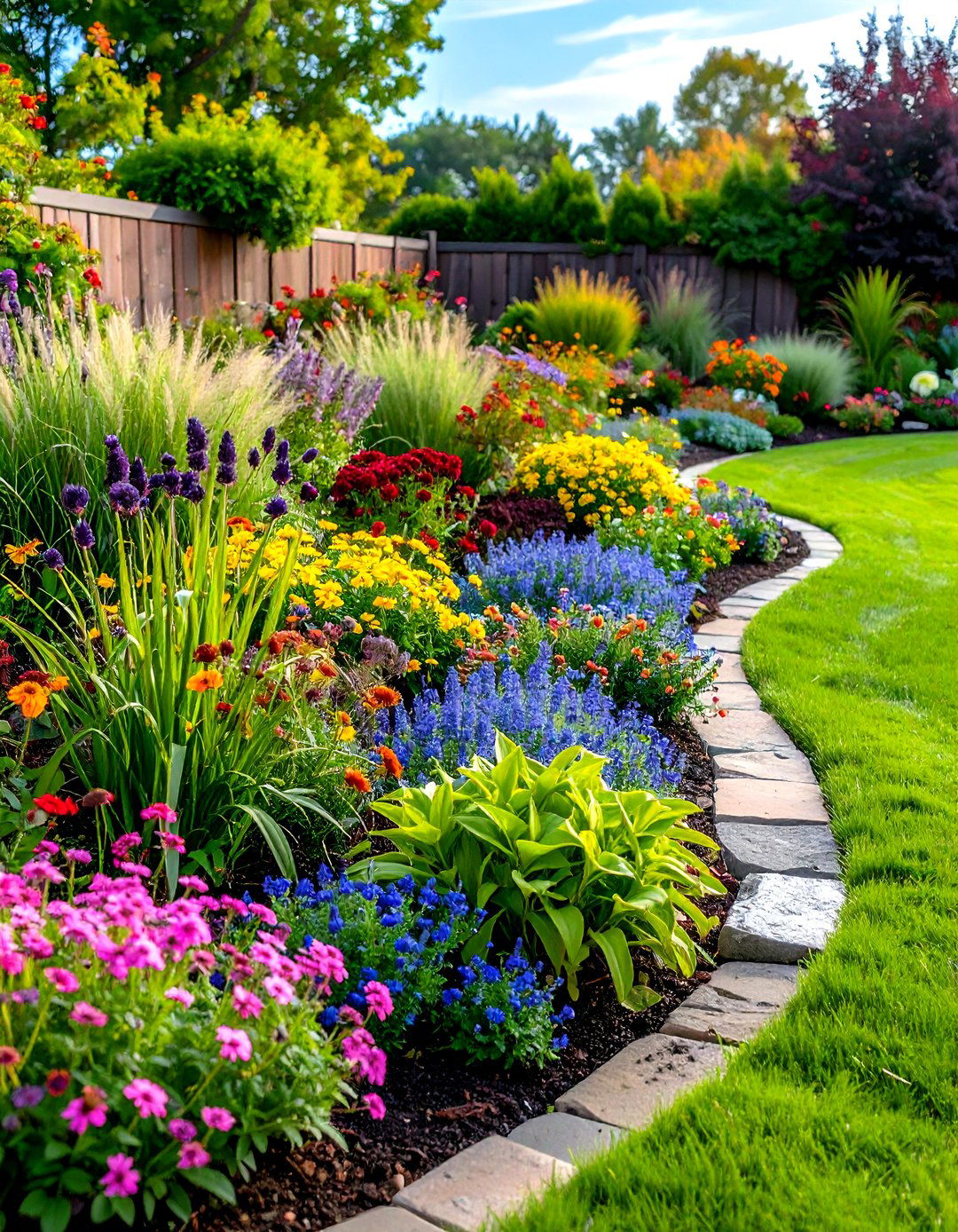 Perennial Border Memorial - 24 Memorial Garden Ideas