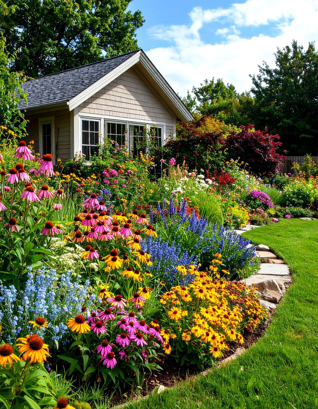Perennial Wildflower Gardens - 24 Wildflower Garden Ideas