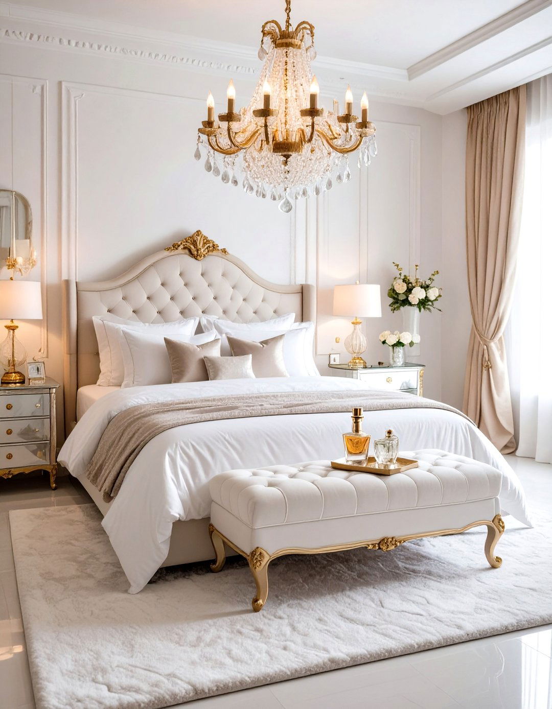 Perfume Bottle Luxury Bedroom - 24 Chanel Bedroom Ideas