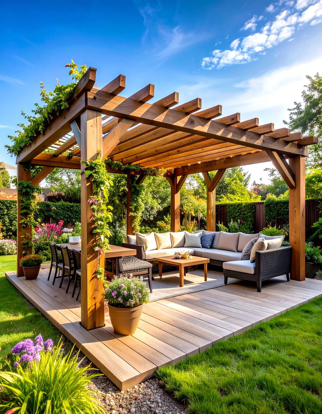Pergola Enclosed Garden Room - 24 Enclosed Garden Ideas