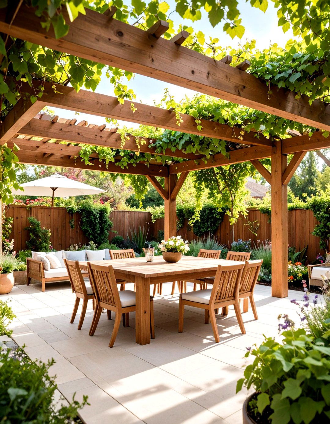 Pergola Garden Features - 24 Garden Centerpiece Ideas
