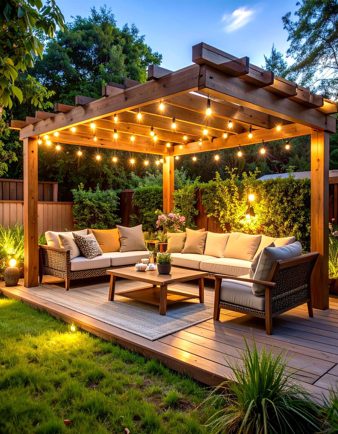 Pergola Reading Retreat - 24 Outdoor Reading Nook Ideas