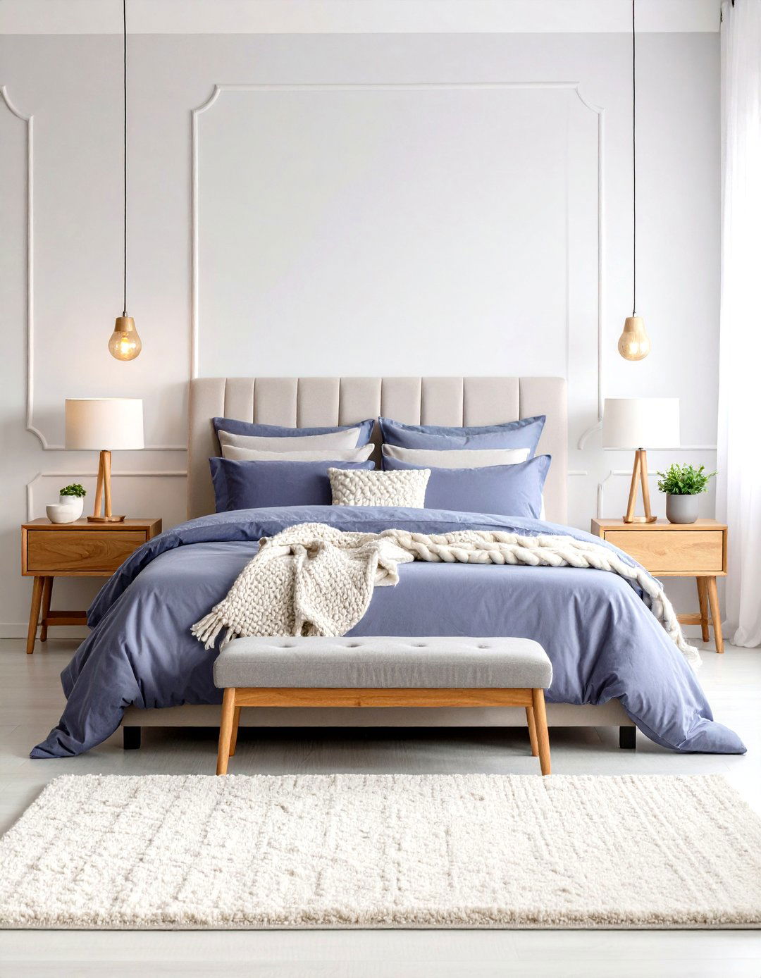 Periwinkle Bedding Collection Theme - 24 Periwinkle Bedroom Ideas