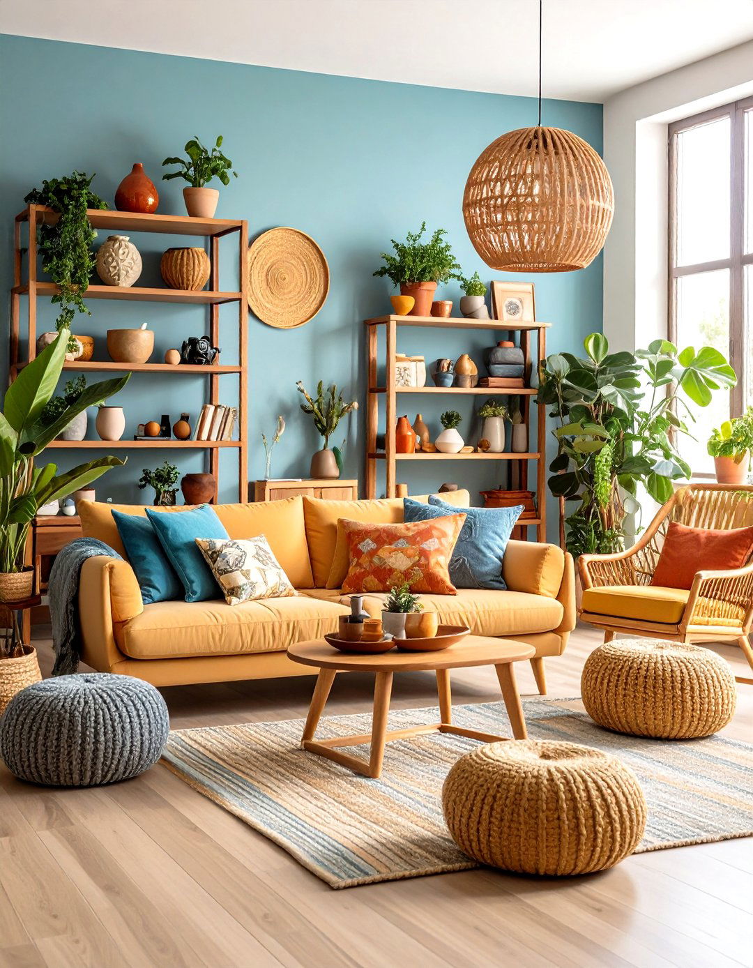Personal Collection Display Living Room - 24 Maximalist Living Room Design Ideas