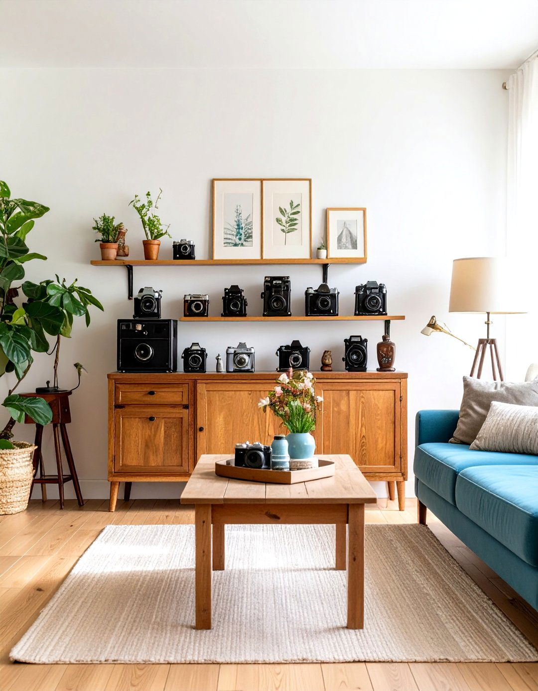 Personal Collections Display - 24 Sofa Table Decor Ideas