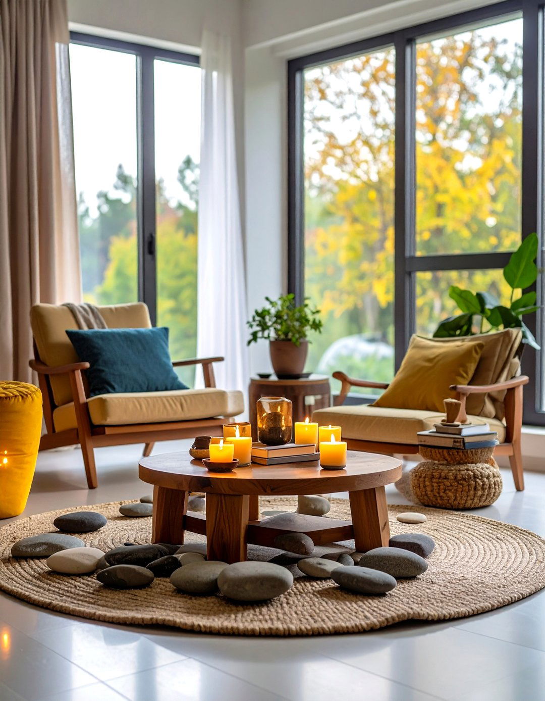 Personal Sanctuary Elements - 24 Zen Living Room Ideas