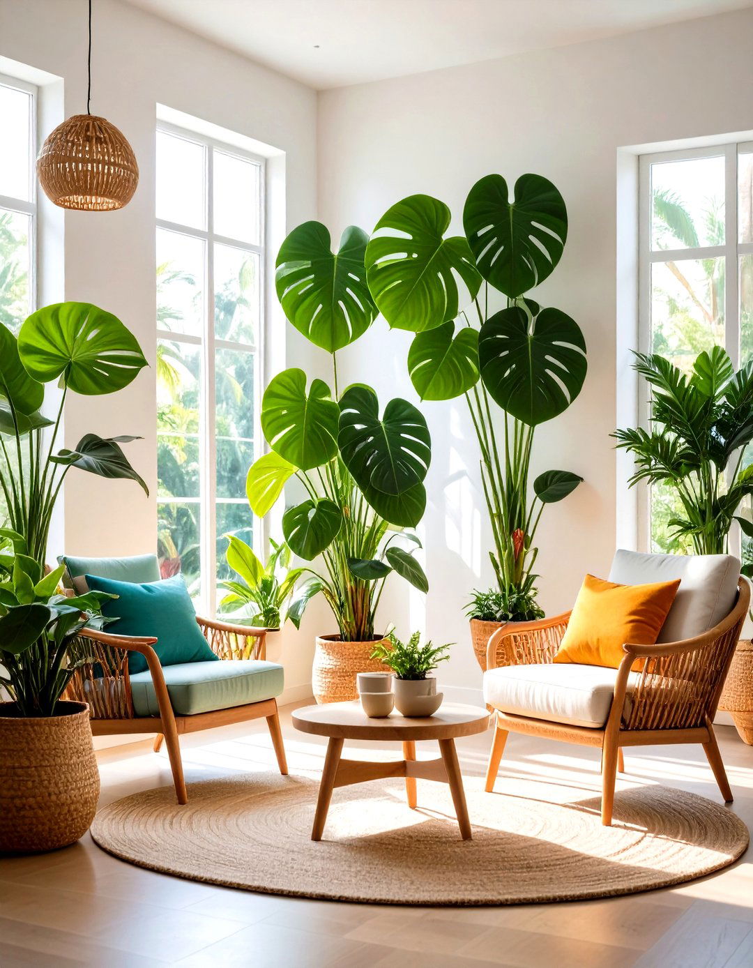 Philodendron Tropical Room Themes - 24 Indoor Plants That Don't Need Sun