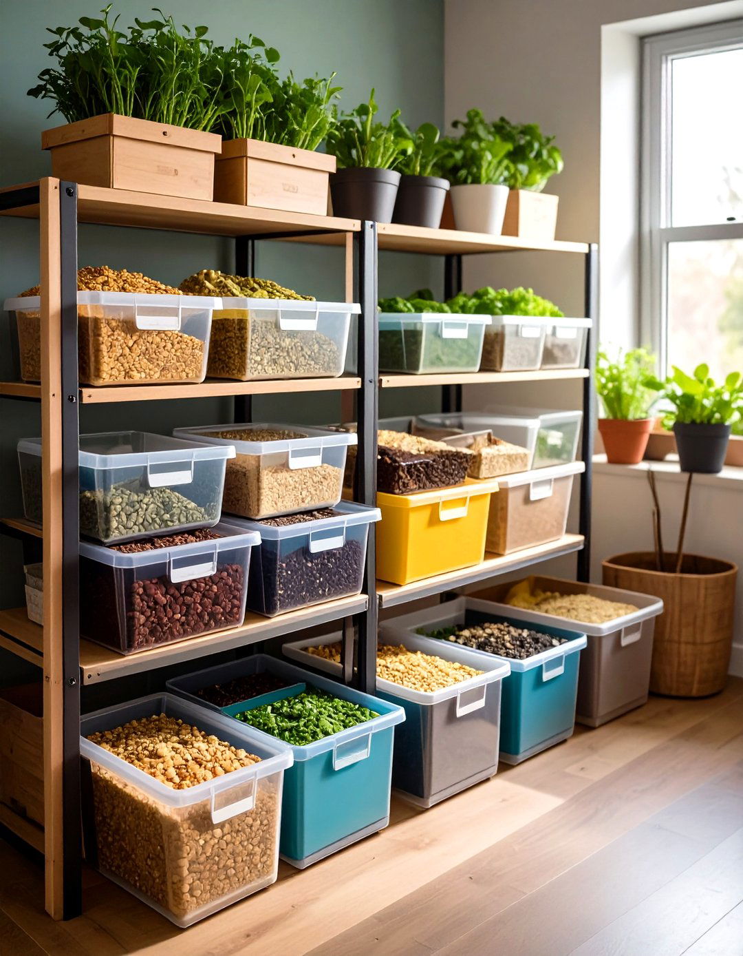 Photo Storage Container System - 24 Seed Storage Ideas