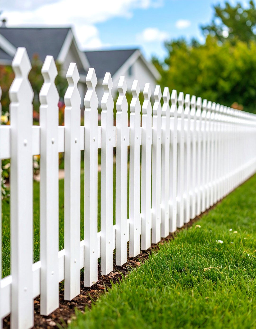 Picket Fence Spacing Modifications - 24 Cheap Privacy Fence Ideas