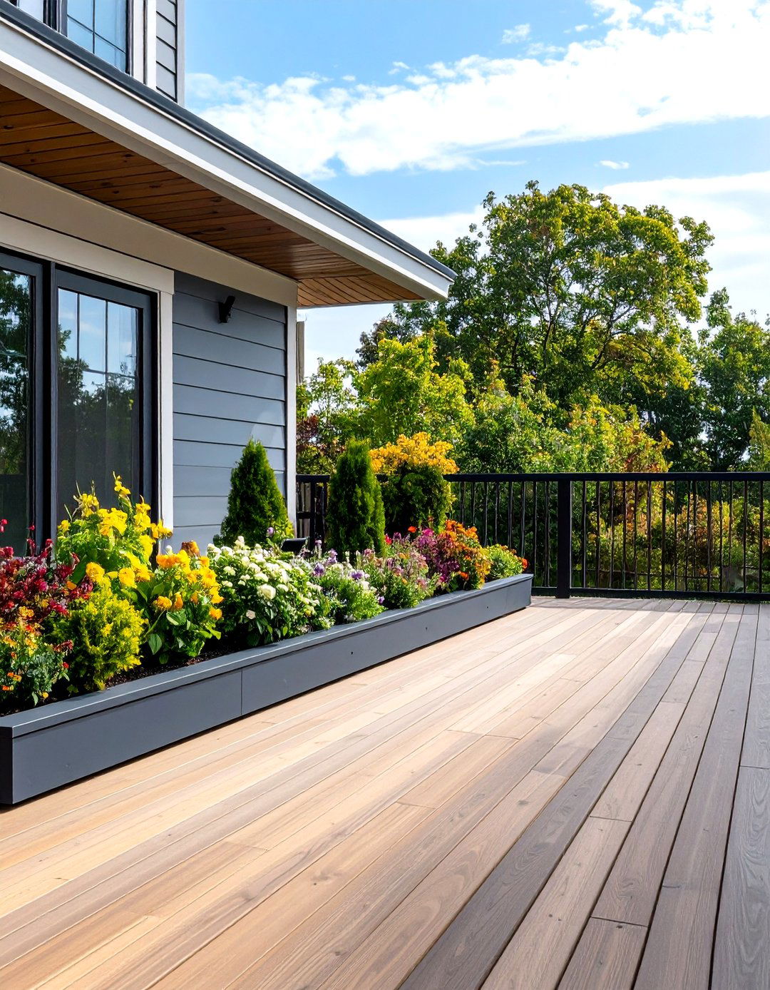 Picture Frame Fascia Design - 24 Deck Skirting Ideas