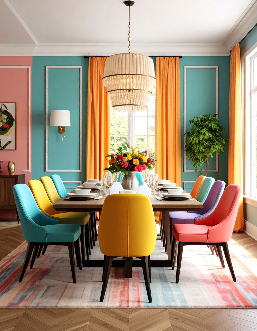Picture Frame Molding Panels - 24 Dining Room Wainscoting Ideas