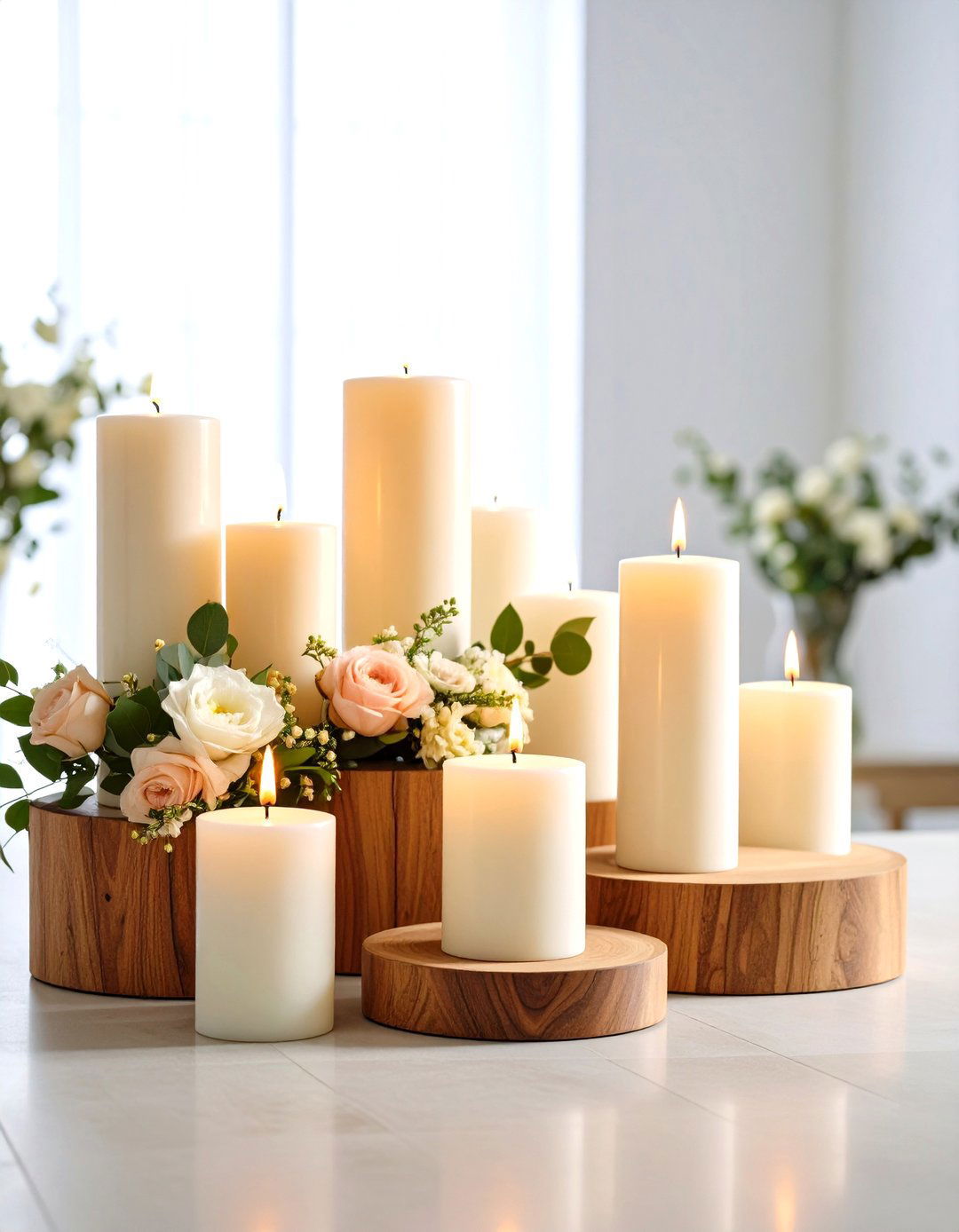 Pillar Candle Styling Solutions - 24 Decorating With Candles