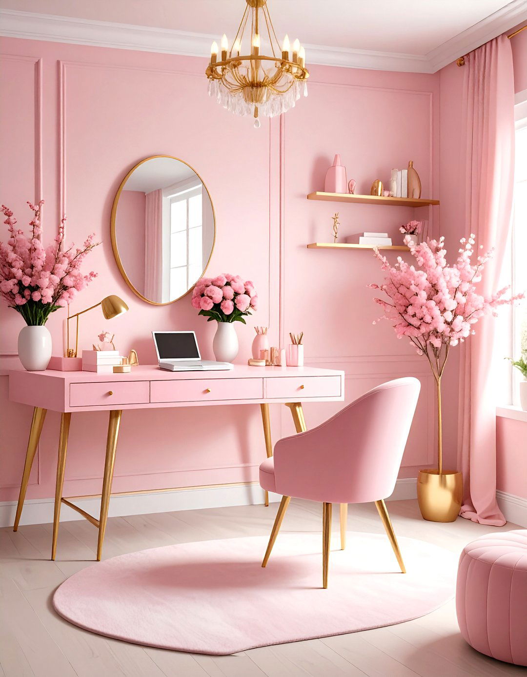 Pink Aesthetic Content Creator Space - 24 Content Creator Room Ideas