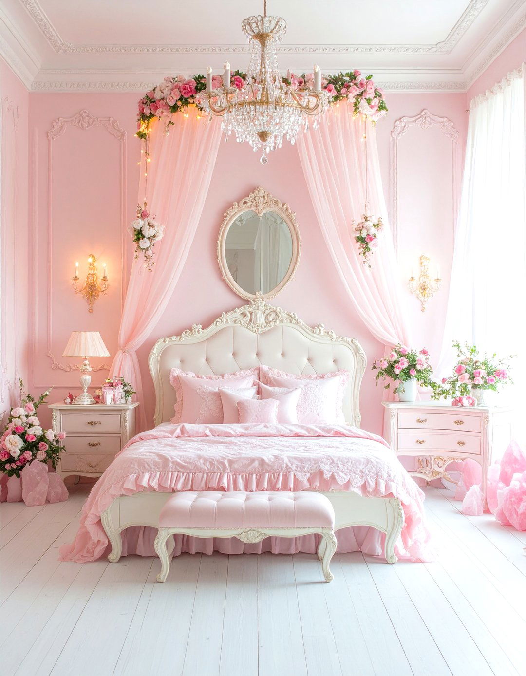 Pink Fairycore Princess Bedroom - 24 Fairycore Bedroom Ideas