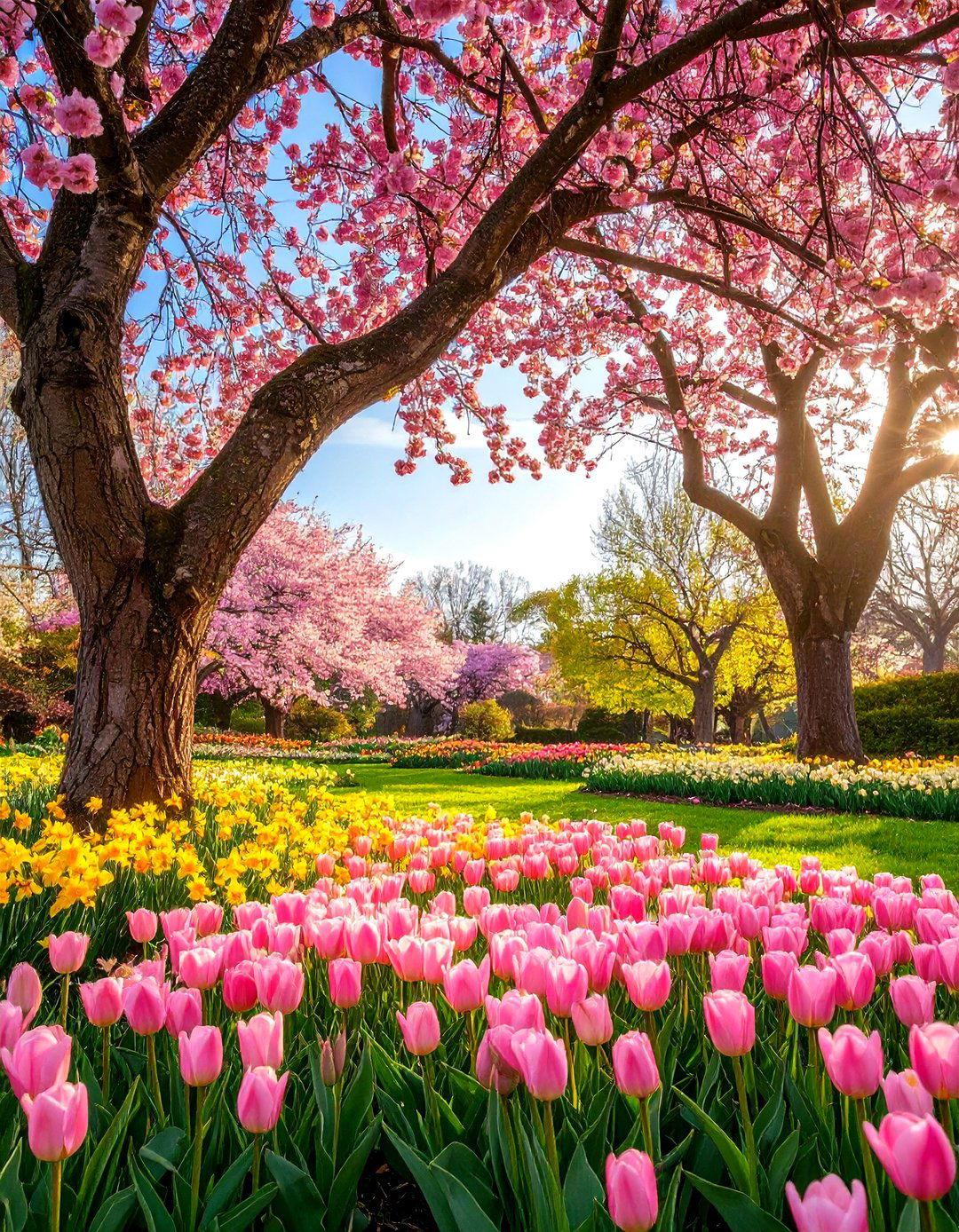 Pink Spring Bulb Spectacular - 24 Pink Garden Ideas
