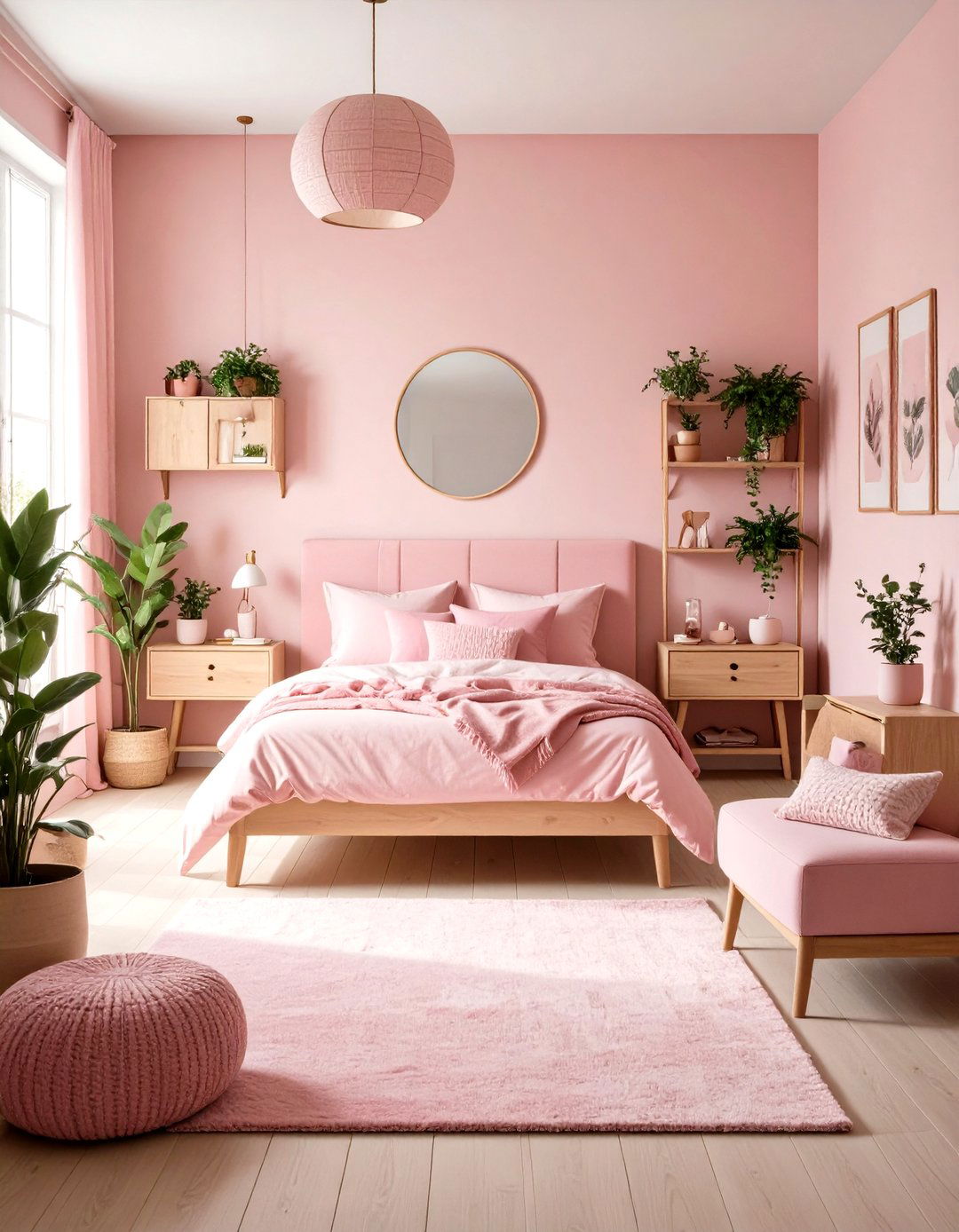 Pink Sustainable Eco Dorm - 24 Pink Dorm Room Ideas