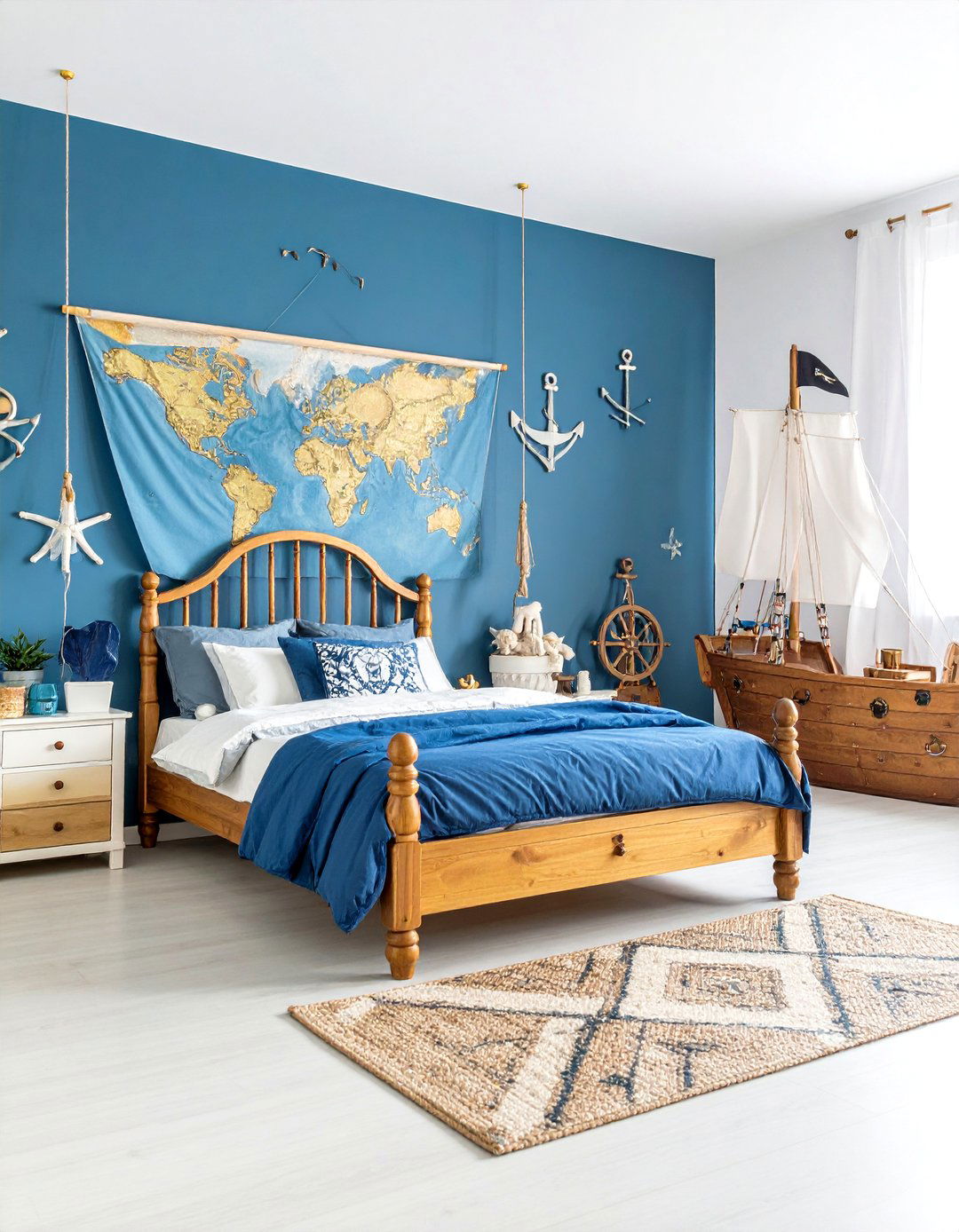 Pirate Ship Adventure Theme - 24 Toddler Room Ideas