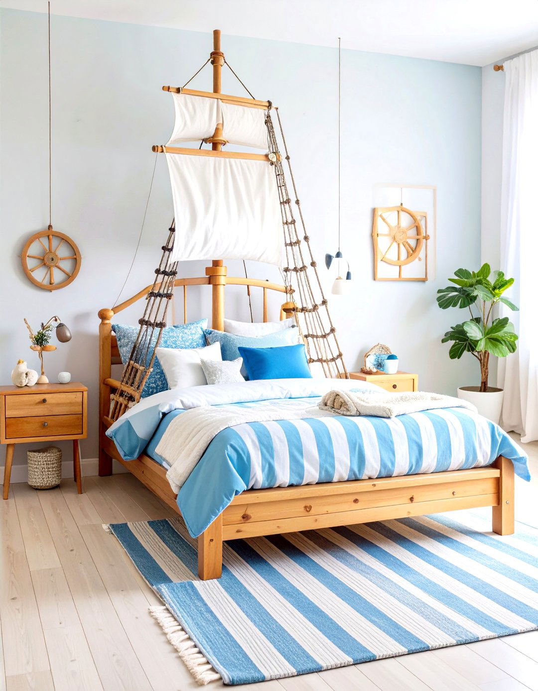 Pirate Ship Cabin Bed Design - 24 Pirate-themed Bedroom Ideas