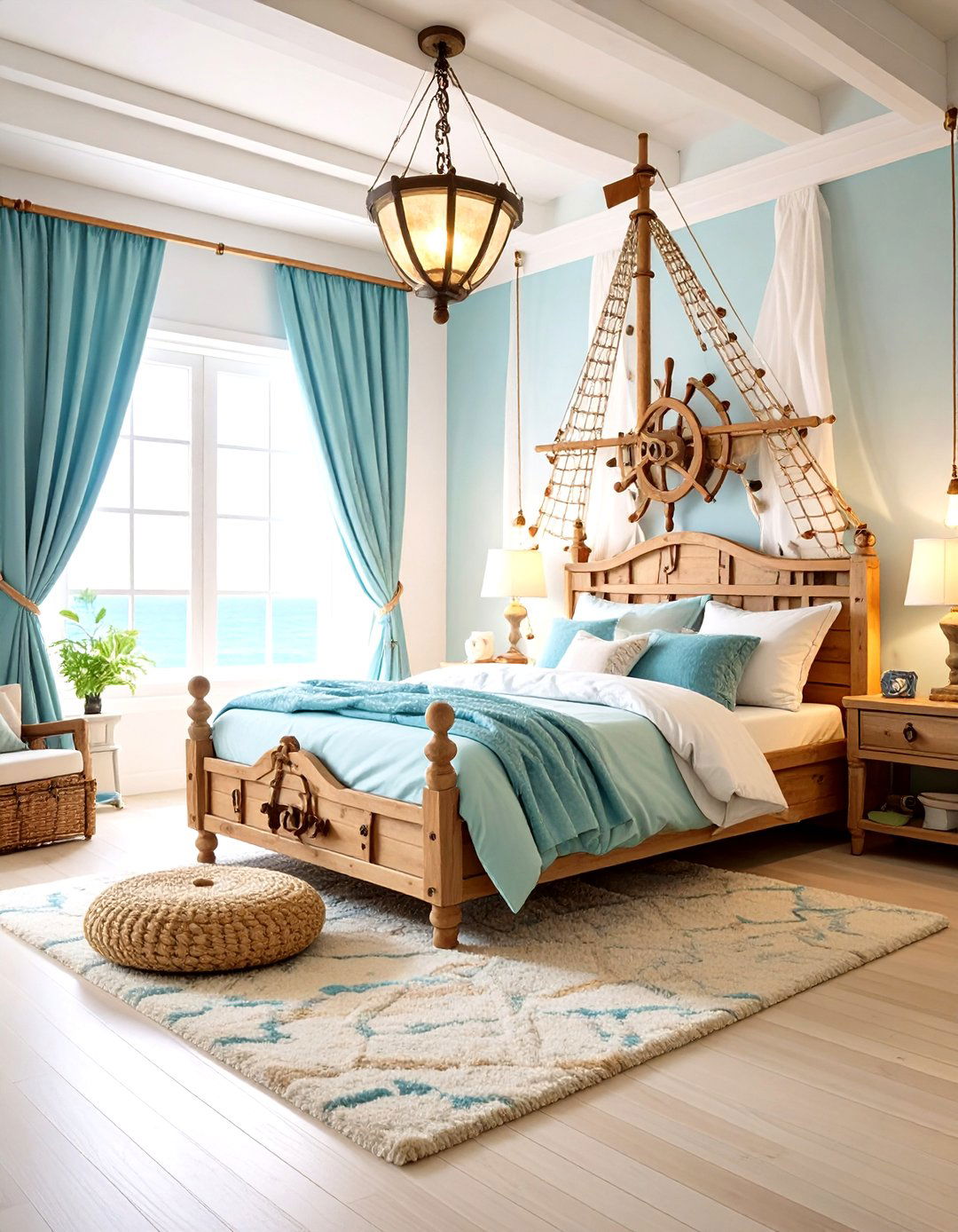 Pirate Ship Reading Deck - 24 kids reading nook ideas