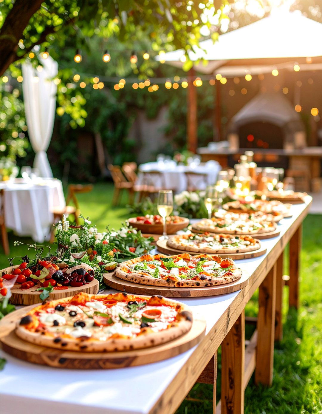 Pizza Party Wedding Reception - 24 Casual Wedding Ideas