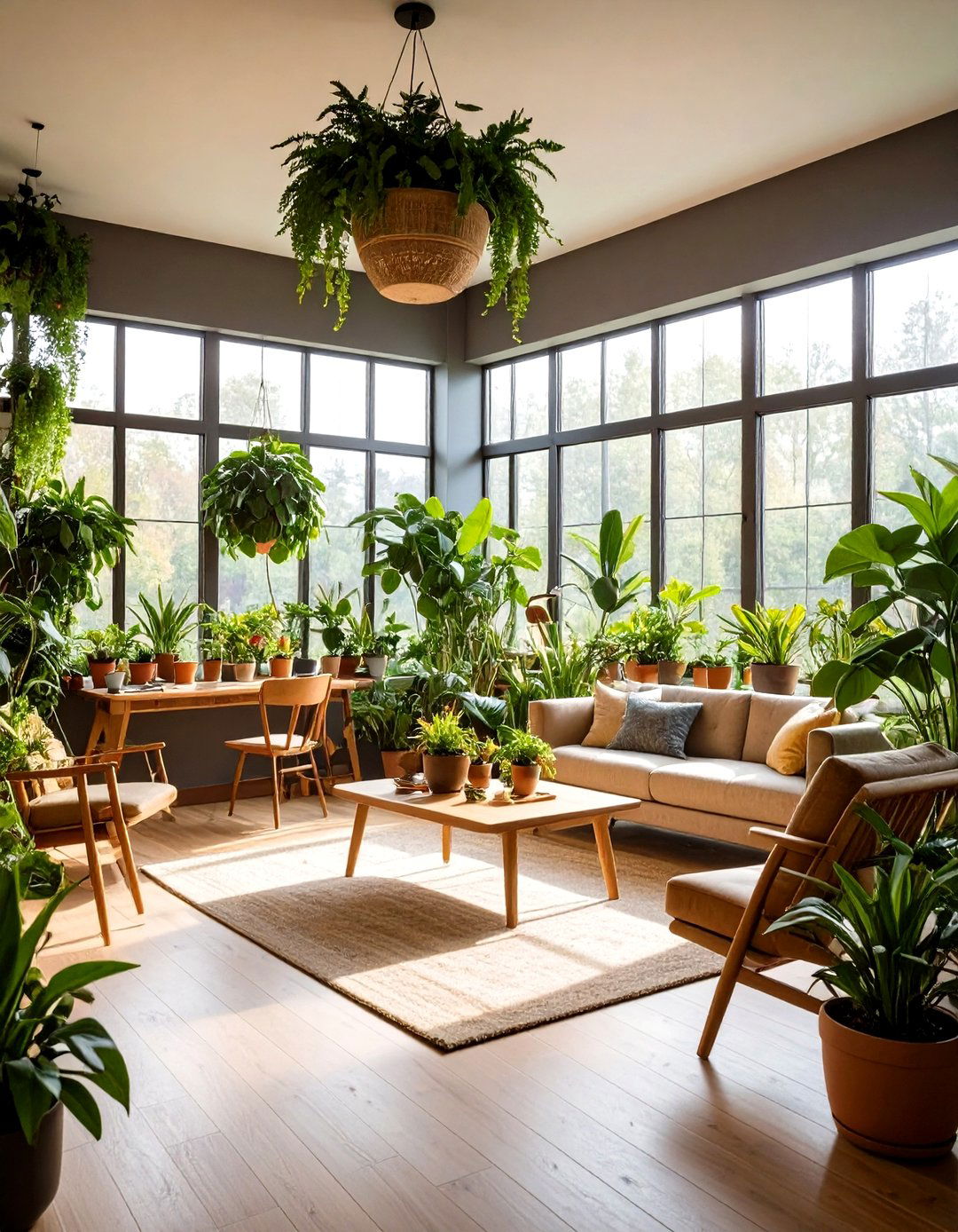 Plant Filled Content Creator Garden Room - 24 Content Creator Room Ideas