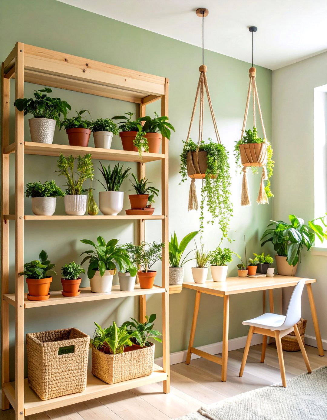 Plant Integration System - 24 Minimalist Dorm Room Ideas