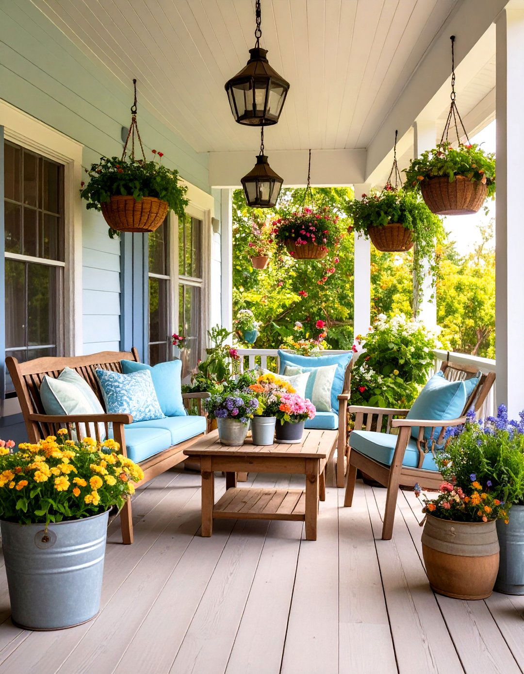 Plant Lovers Farmhouse Porch - 24 Farmhouse Porch Ideas