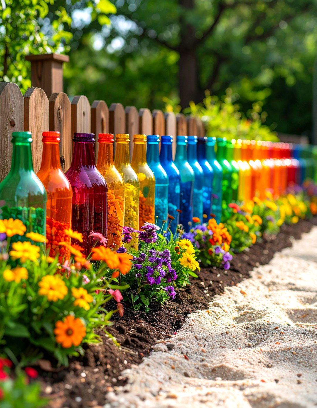 Plastic Bottle Retaining Wall - 24 Inexpensive Retaining Wall Ideas