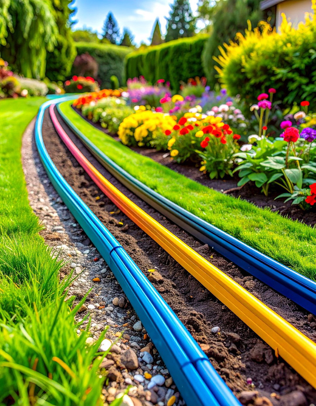 Plastic Garden Edging Systems - 24 Modern Garden Edging Ideas