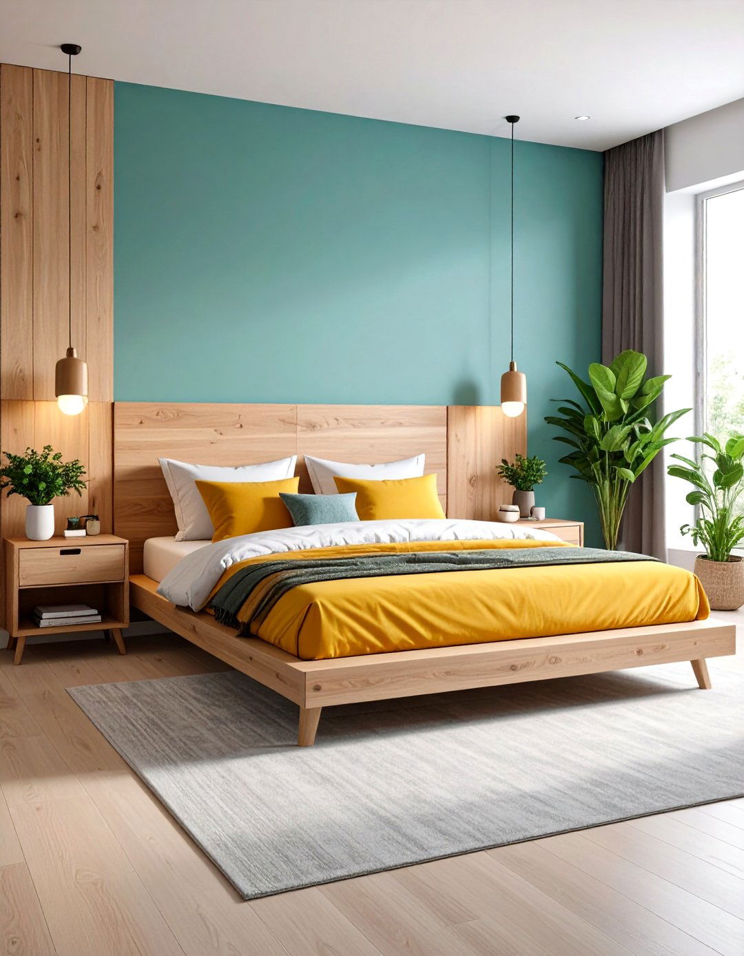 Platform Bed Small Bedroom with Under Storage - 24 Small Bedroom Ideas