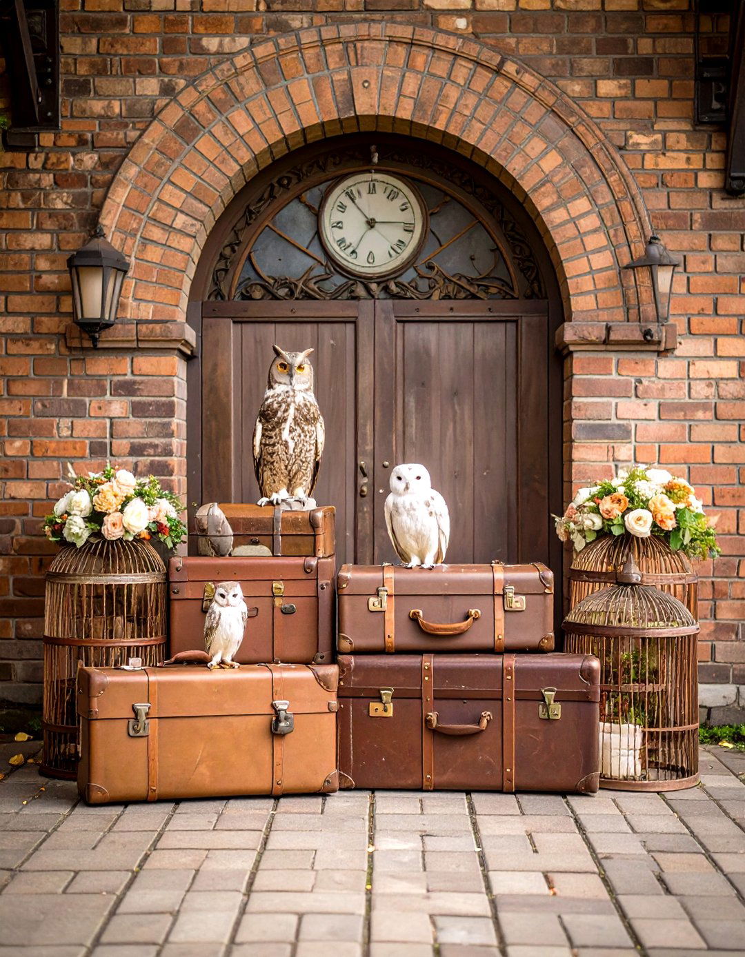 Platform Wedding Entrance - 24 Harry Potter Wedding Ideas