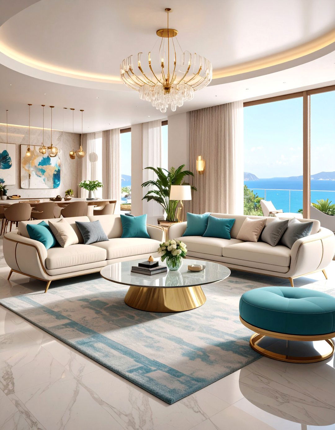 Platform and Floating Furniture Design - 24 1950s Living Room Ideas